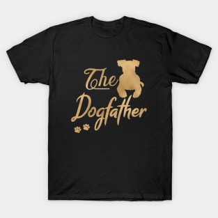 Airedale Terrier Dogfather, Dog dad T-Shirt